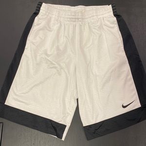 Men’s Nike athletic shorts - White & Black - Size M